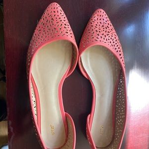 Coral Flats size 10